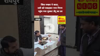 डेंगू के डर से युवक मरा मच्छर लेकर पहुंचा नगर निगम! अधिकारियों से की जांच की मांग.. #DengueAlert