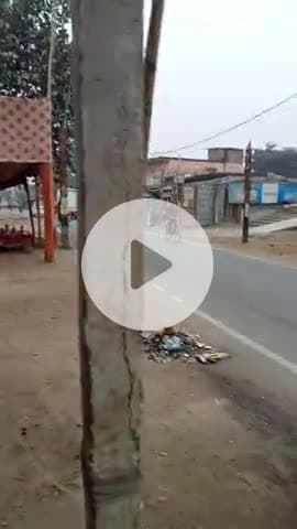 #belouri chock ma dekhna ko  mil raha ha bhari thandi ka parkop , pura Market khali