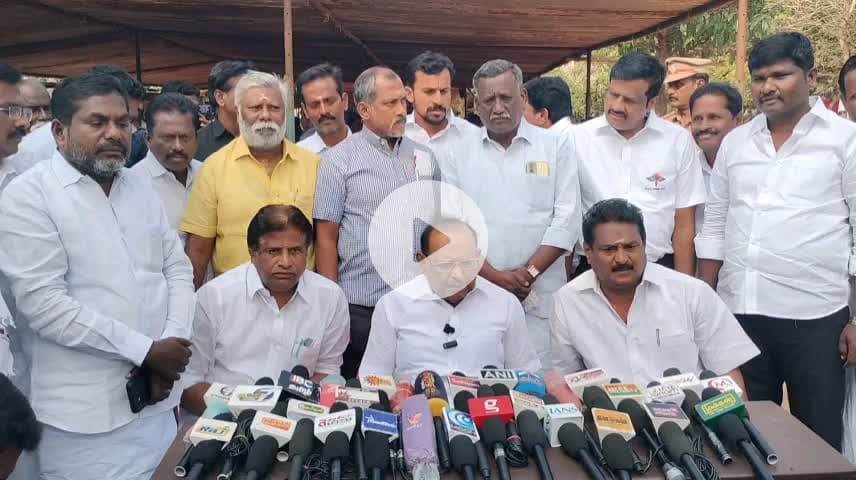 ஆலங்குடி: இடைத்தேர்தலை கண்டு ஓடியவர்தான் நடிகர் விஜய் வடவாளத்தில் அமைச்சர் ரகுபதி செய்தியாளர்களிடம் பேட்டி