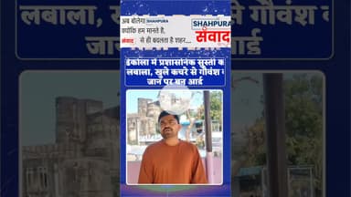 गोरक्षकों का फूटा गुस्सा, 12 घंटे का अल्टीमेटम—नहीं तो आंदोलन तय #shahpuranews #shahpurasamvad