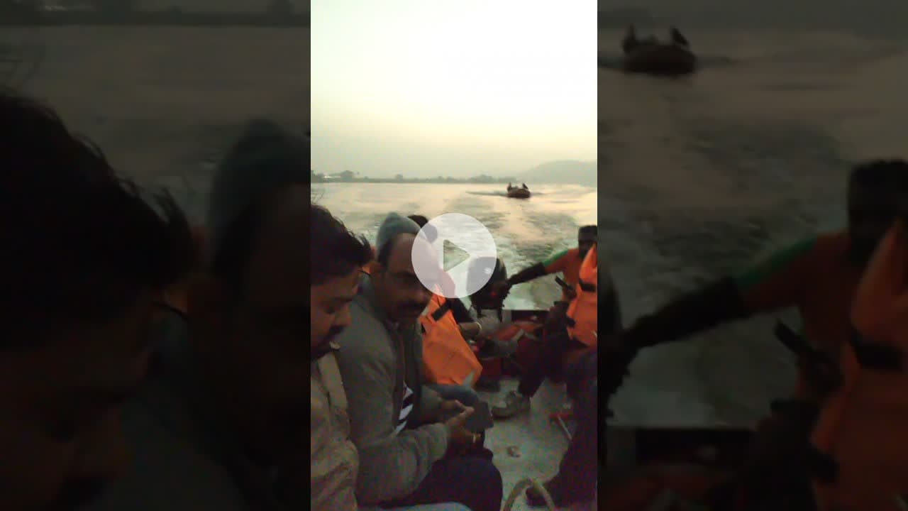 Haveli kharagpur Jheel Visit with SDM Rajeev Roushan ,SDRF #viralreels #voiceofmunger #kharagpurlake