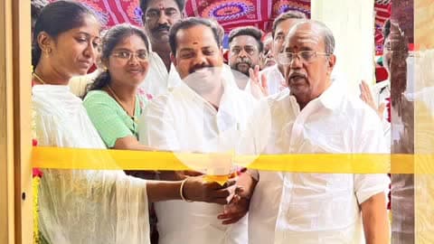 நெமிலி: நெமிலி புன்னாகேஸ்வரர் கோவிலில் 12 லட்சம் மதிப்பில் சரக ஆய்வாளர் அலுவலகம் திறப்பு