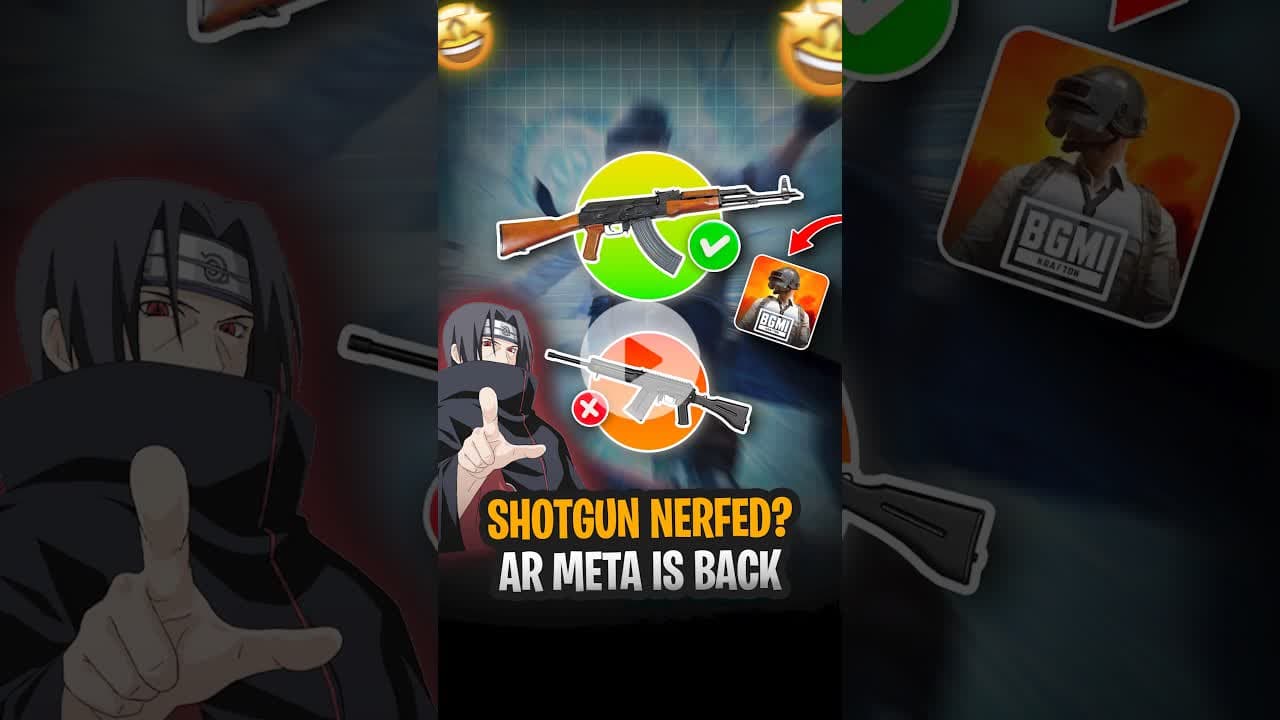 Shotgun Nerf Confirmed? 😳#BGMI #BGMIEsports #BGMIUpdate #ShotgunMeta #ARMeta #BGMINews #BGMIReels