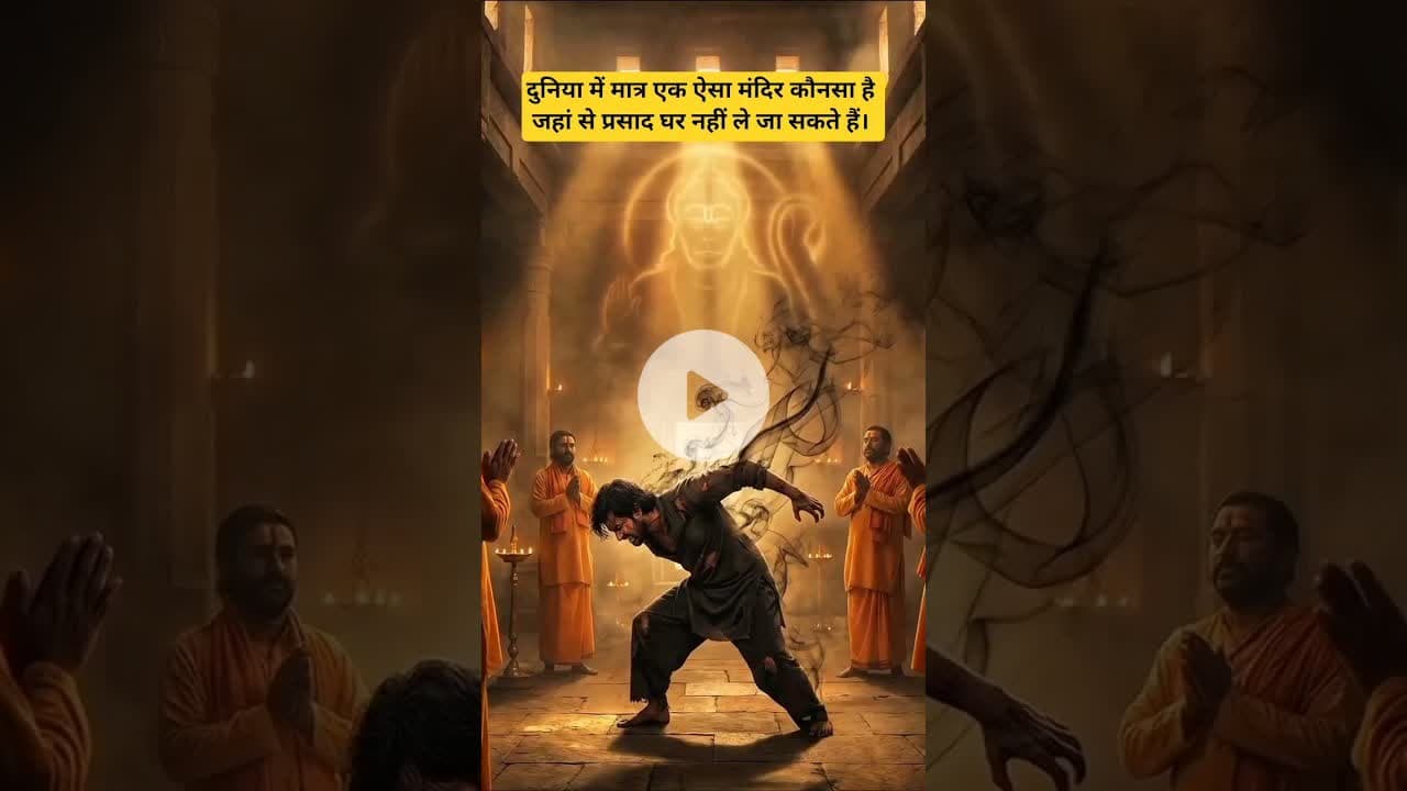 दुनिया में एक ऐसा मंदिर कहा है जहां से प्रसाद घर नहीं ले जा सकते हैं। #quotes #viral #trending