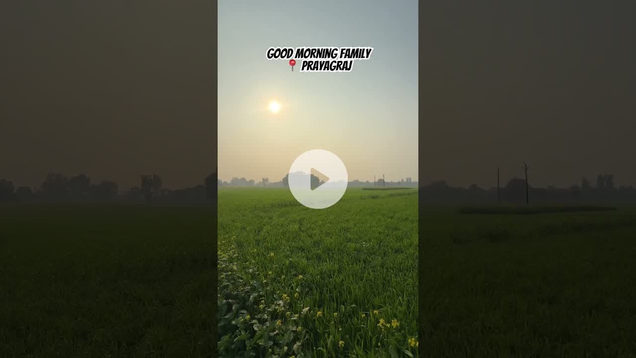 Prayagraj Morning Vibes♥️ #ytshorts #morning #prayagraj