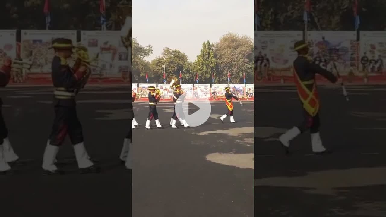 NCC Band's Spectacular Republic Day Performance! #26january #rsoninews #latestnews #pmmodinews #bjp