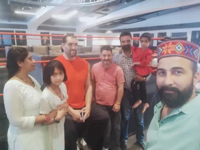 ग्रेट खली #greatkhali के साथ मुलाकात