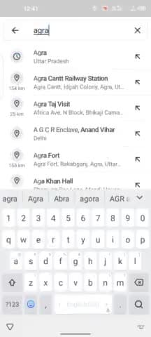 Agra in Google map #agraexpressway