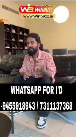 INDIAN MOST TRUSTED SITE WINBUZZ ONLINE BOOK 
WHATSAPP FOR ID👇
9455918943/7311137368 #dream11