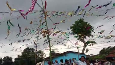#चपका जाम टंगरा में कर्मा डांस करते हुवे