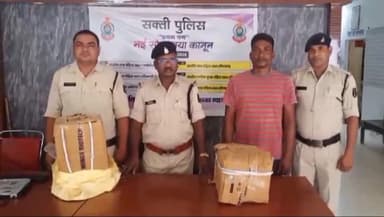 अड़भार: चूना भटठी के पास ग्राम रगजा मे एक व्यक्ति नशीली कफ सिरफ के साथ गिरफ्तार सक्ती पुलिस की कार्यवाही