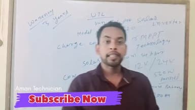 सबसे सस्ता rMPPT Solar inverter 2024 From UTL Solar Full Review Best inverter 2024 UTL  #utlsolar