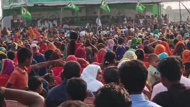 इंडिया गठबंधन जिंदाबाद 
कल्पना सोरेन जिंदाबाद
जानकी यादव के समर्थन मे जन सैलाब