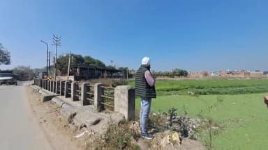 मैनपुरी शमशान घाट पर ईशन नदी के हालात / #ईशन_बचाओ_अभियान