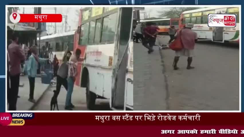 मथुरा बस स्टैंड पर झगड़ा, रोडवेज कर्मचारियों के बीच हुई मारपीट, दो लोग घायल; वीडियो वायरल
#मथुरा #बस #स्टैंड #झगड़ा
