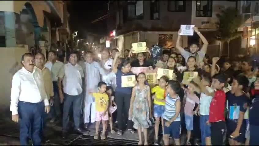बांसवाड़ा: #operationsindoorशहर के बाहुबली कॉलोनी में ऑपरेशन सिंदूर की सफलता पर जय हिंद ग्रुप के द्वारा,पाकिस्तान का पुतला दहन किया
