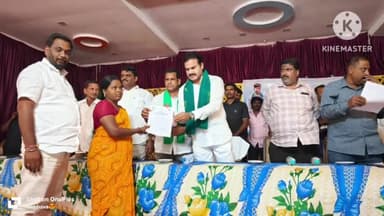 నర్సింహులపేట: దంతాలపల్లి, నరసింహులపేట మండలాల్లో పర్యటించిన ఎమ్మెల్యే రామచంద్రనాయక్, ఇందిరమ్మ ఇళ్ల పట్టాలు పంపిణీ