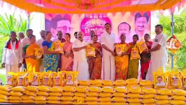 செஞ்சி: அடுக்குபாசி கிராமத்தில் துணை முதலமைச்சர் பிறந்தநாள் விழாவை முன்னிட்டு நலத்திட்டம் உதவிகள் வழங்கும் நிகழ்ச்சிகள் சட்டமன்ற உறுப்பினர் கலந்து கொண்டனர்