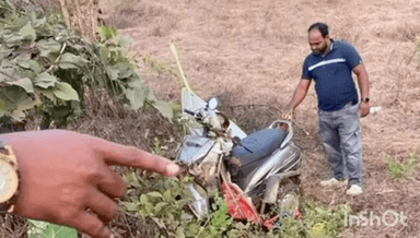 पोलादपूर: खारी नांदगाव परिसरात एका रहस्यमय दुचाकी अपघातामुळे संपूर्ण परिसरात खळबळ