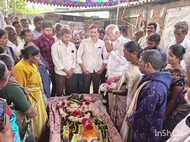 ధర్మసాగర్: మలక్ పల్లి లో మృతి చెందిన మృతదేహాన్ని సందర్శించిన ఎమ్మెల్యే కడియం శ్రీహరి