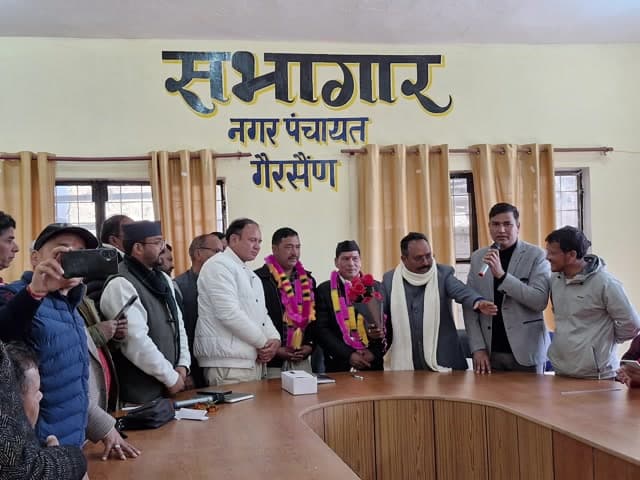 गैरसैण: कांग्रेस संगठन सृजन कार्यक्रम के तहत गैरसैण में नगर और ब्लॉक कमेटी का गठन किया गया