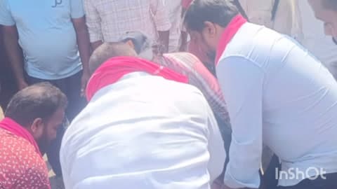 కొడంగల్: కొడంగల్ చౌరస్తా సమీపంలో రోడ్డు ప్రమాదంలో వ్యక్తికి గాయాలు, ఆస్పత్రికి తరలింపు