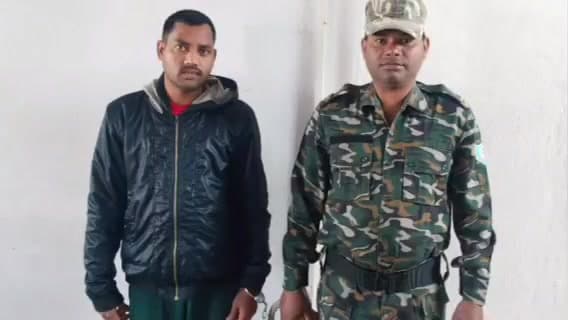 मोहम्मदगंज: हैदरनगर का अभियुक्त कर्नाटक से गिरफ्तार, ट्रांजिट रिमांड पर लाकर जेल भेजा गया