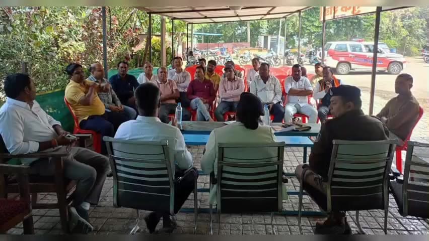 रहटगांव: महाशिवरात्रि और रमजान को लेकर रहटगांव थाने में शांति समिति की बैठक संपन्न