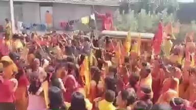 लिट्टीपाड़ा: लेटबाड़ी बलरामपुर में रामचरितमानस कथा के चौथे दिन श्रीराम जन्मोत्सव मनाया गया