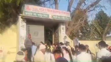 राजाखेड़ा: RBSE की परीक्षाएं आज से शुरू, राजाखेड़ा में पहले दिन हुआ अंग्रेजी विषय का पेपर