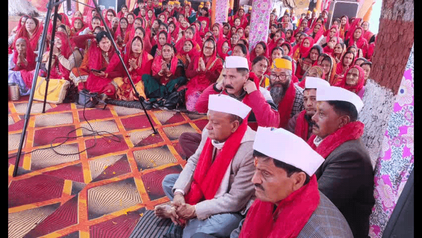 कांडा: धपोलासेरा गोपेशवर महादेव मंदिर में चल रहे शिव महापुराण कथा में पूर्व कैबिनेट मंत्री बलवंत सिंह भौर्याल ने की शिरकत