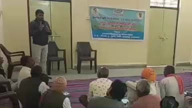 सुनेल: सामरिया में कृषक जागृति से समृद्धि की ओर अभियान के तहत आयोजित की गई कार्यशाला