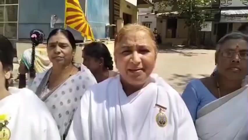 ಕಾರಟಗಿ: ಪಟ್ಟಣದಲ್ಲಿ ಮಹಾಶಿವರಾತ್ರಿಯ ನಿಮಿತ್ತ ಶಾಂತಿಯಾತ್ರೆ ಸಂಚಾರ ಯಶಸ್ವಿ