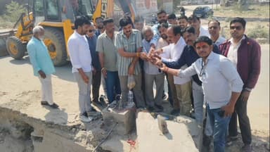 हुरड़ा: गुलाबपुरा–बिजयनगर मार्ग पर खारी नदी पुलिया का जीर्णोद्धार कार्य प्रारंभ