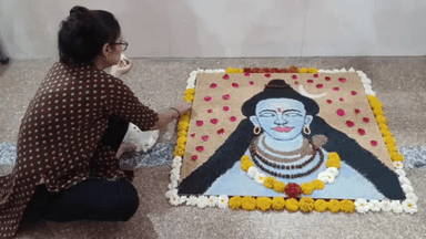 पातुर: महाशिवरात्रीनिमित्त अकोल्यात धान्यांपासून साकारली ‘नीलकंठ’ रांगोळी व्हिडिओ सोशल मीडियावर प्रचंड प्रमाणात व्हायरल