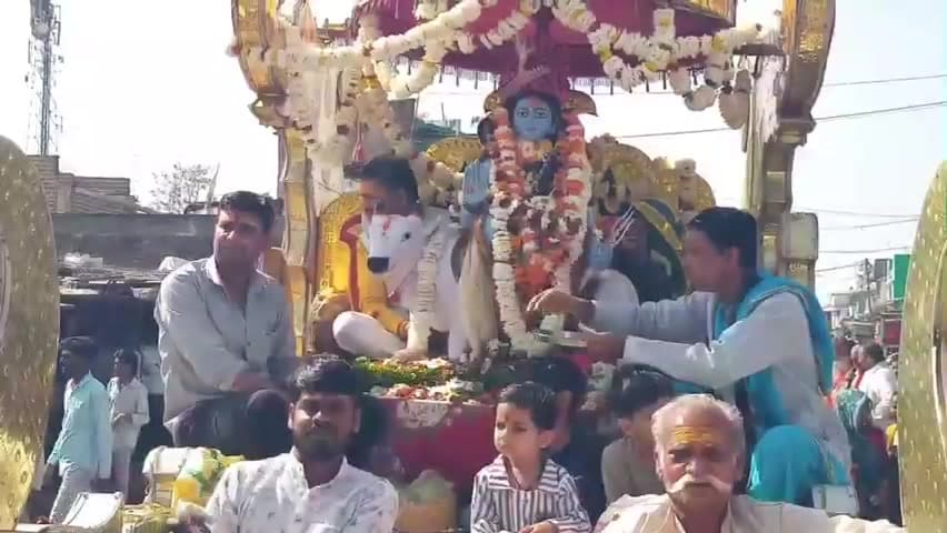 जैसीनगर: महाशिवरात्रि पर निकली शिव बारात, हिमाचल टोरिया में हुआ शिव-पार्वती विवाह