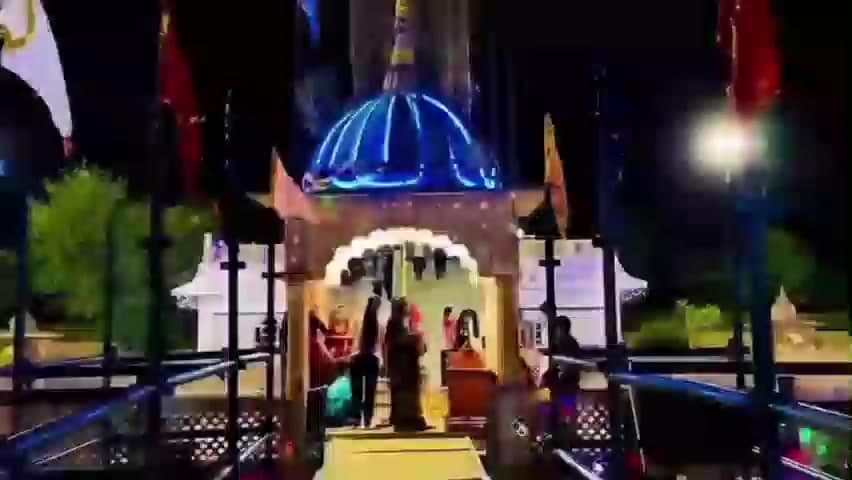 मलसीसर: महाशिवरात्रि पर रंगबिरंगी रोशनियों से सजा बिसाऊ का 132 फीट ऊंचा नीलकंठ महादेव मंदिर, श्रद्धालुओं की उमड़ी भीड़