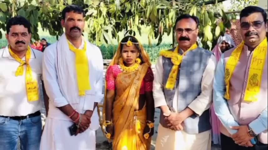 पिपरई: बक्सनपुर आरोली में महाशिवरात्रि पर सामूहिक सहयोग से गरीब आदिवासी कन्या का विवाह, सेवा और संस्कार की मिसाल