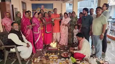 घाटोल: घाटोल में महाकालेश्वर महादेव मंदिर एवं अम्बे माता मंदिर की प्राण प्रतिष्ठा व स्वर्णशिखर महोत्सव