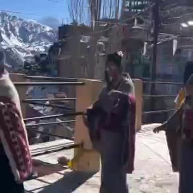 पूह: पूह खंड में तीरंदाजी का खेल हुआ समाप्त, लोगों ने लोकनृत्य करते हुए प्रकृति और देवी-देवताओं की पूजा की