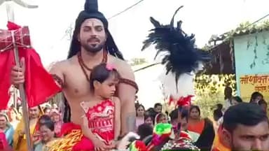 बरघाट: बरघाट अंखिवाड़ा से आष्टा महाकाली मंदिर तक श्रद्धालुओं ने निकाली भोलेनाथ की शोभायात्रा