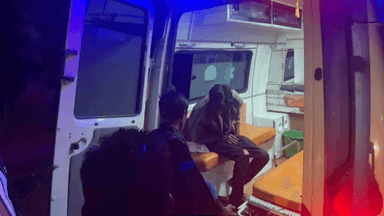 बाली: भन्दर चामुंडेरी सड़क मार्ग पर दो बाइकों में हुई टक्कर, दो बाइक सवार घायल, एक की हालत गंभीर