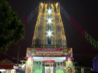 చంద్రగిరి: తొండ మాంపురంలో శేష వాహనంపై  శ్రీ వెంకటేశ్వర స్వామి