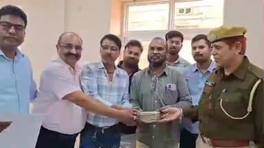 नसीराबाद: अभय कमांड के कैमरे की मदद से लौटाए गए दो लाख रुपये, चेहरे पर खुशी, रुपये मिलने के बाद सभी का किया धन्यवाद