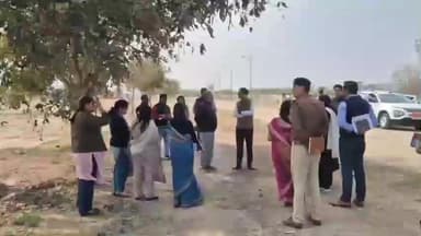 पीसांगन: पीएम मोदी की 28 को अजमेर में प्रस्तावित जनसभा का निरीक्षण, संभागीय आयुक्त शक्ति सिंह, आईजी राजेंद्र सिंह, कलेक्टर लोकबंधु