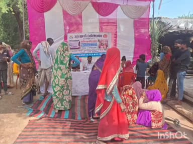 विजयपुर: सीखेडा में मलेरिया सर्वेलेन्स शिविर आयोजित, 109 लोगों की जांच हुई