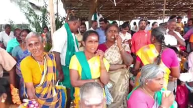 ஒட்டன்சத்திரம்: ஒட்டன்சத்திரம் அருகே சிவராத்திரி விழாவை முன்னிட்டு  தலையில் தேங்காய் உடைத்து பக்தர்கள் வழிபாடு