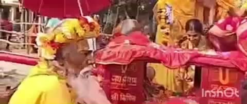 हरलाखी: हरिने गांव में मिथिलांचल की प्रसिद्ध परिक्रमा यात्रा में भगवान की डोली का भव्य स्वागत