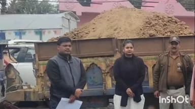 राघोगढ़: रुठियाई में खनिज विभाग की छापामार कार्रवाई, मिट्टी का अवैध परिवहन करते ट्रैक्टर-ट्रॉली जब्त