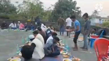 कस्बा: कस्बा प्रखंड में पहले रोजा पर आयोजित हुई इफ्तार पार्टी